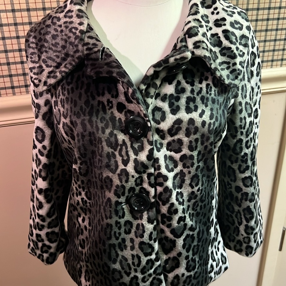 Leopard Print Jacket Wowen's Medium